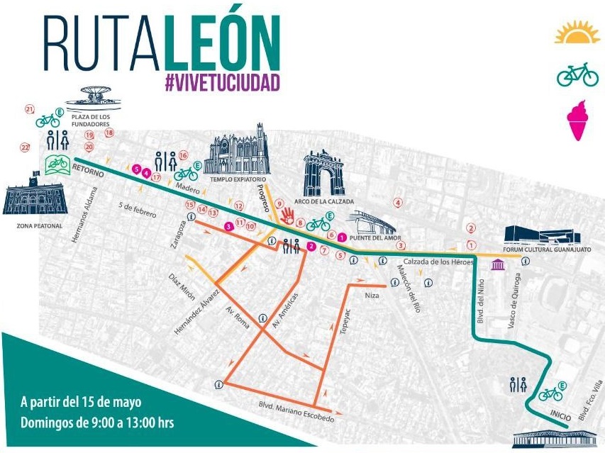 Ruta León Reactivación 4