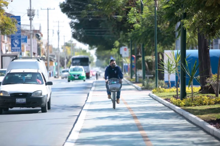 ciclista Movilización León 3