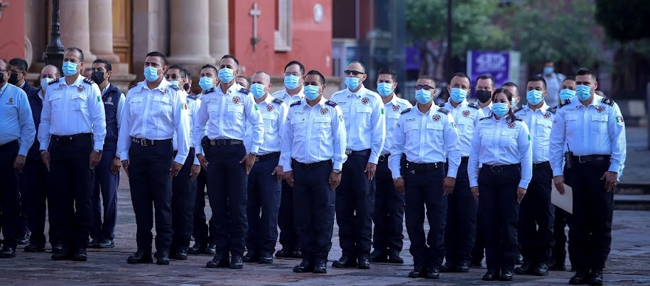 Honores Bomberos León Guanajuato 2