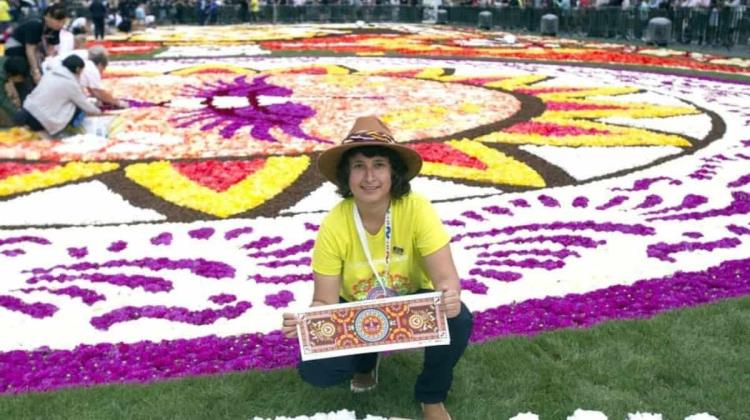 Utiangato Alfombra Bruselas Guanajuato 3