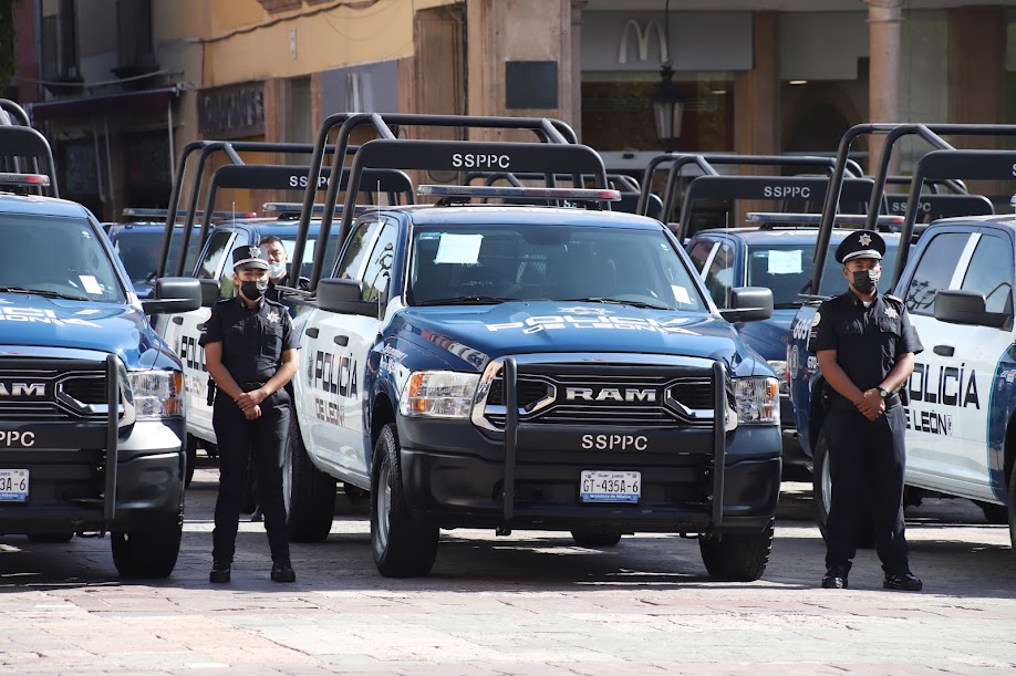 Fortalecen Policía León 3