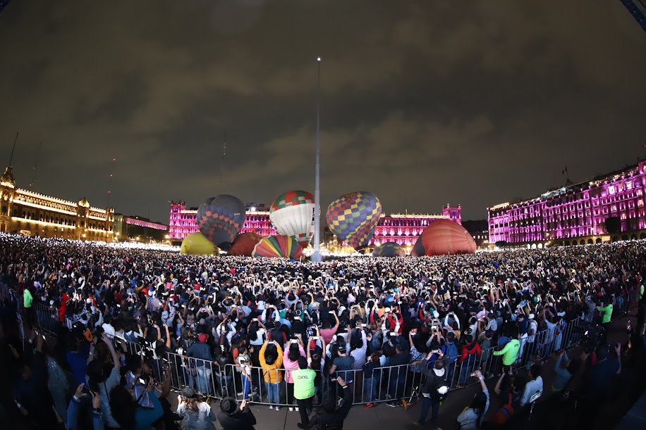 Feestival del Globo León en el Zócalo 4