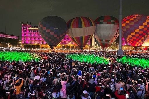 Feestival del Globo León en el Zócalo 7