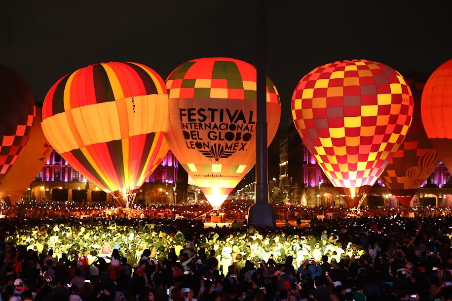 Feestival del Globo León en el Zócalo 5