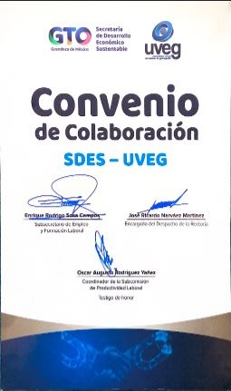 Uveg SDES Guanajuato Convenio Secon Ordinaria Leon Gto Guanajuato Economia 4