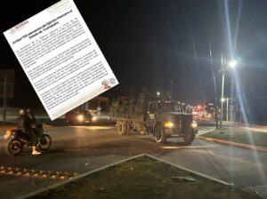 Llegan 700 elementos del Ejército Mexicano