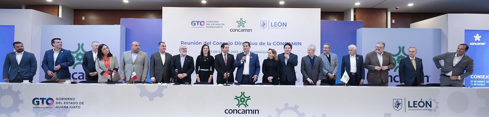 Asume Gobernador reto trabajando con CONCAMIN 3