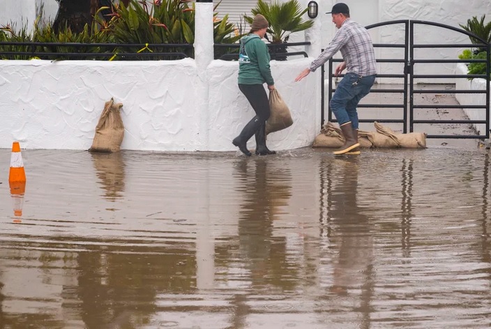 Inundaciones en California alertan en Guanajuato