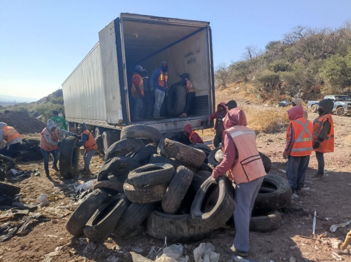 Transforman llantas en energía