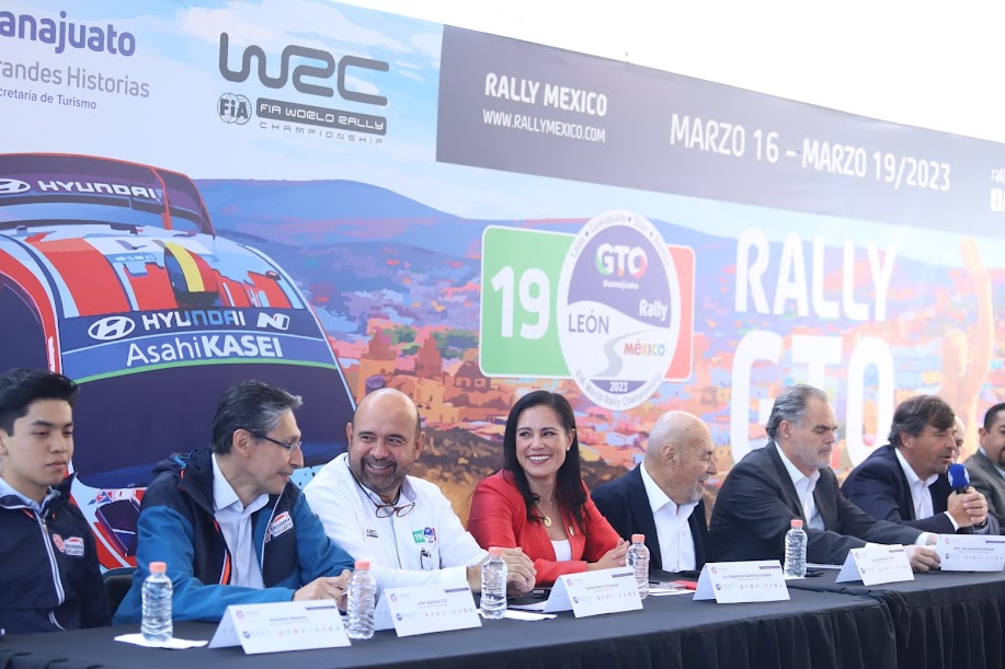 Calientan en CDMX motores de Rally Gto 5