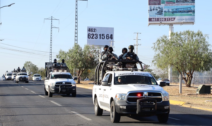 Refuerzan SEDENA seguridad en Guanajuato