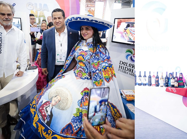 Presentan Grandeza de México en Tianguis Turístico