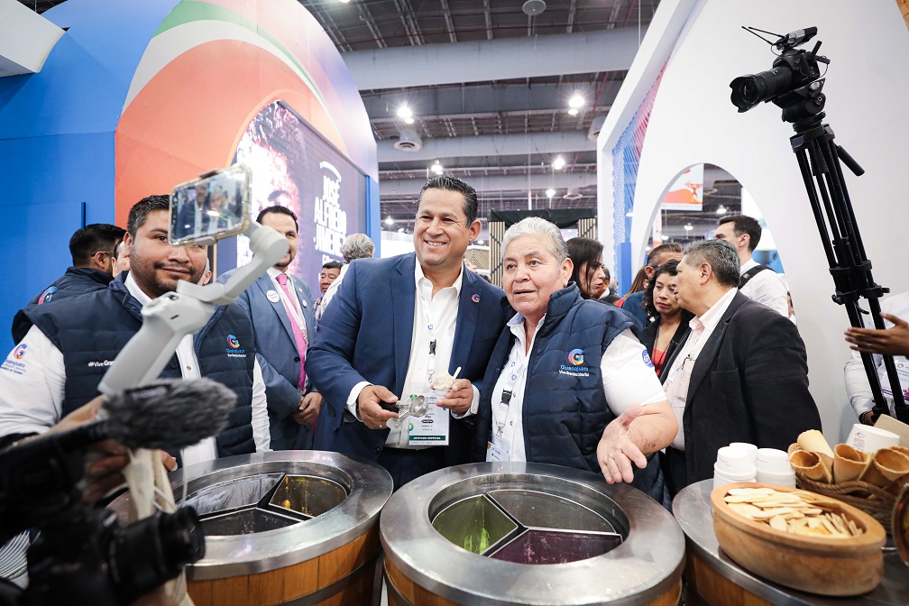 Presentan Grandeza de México en Tianguis Turístico