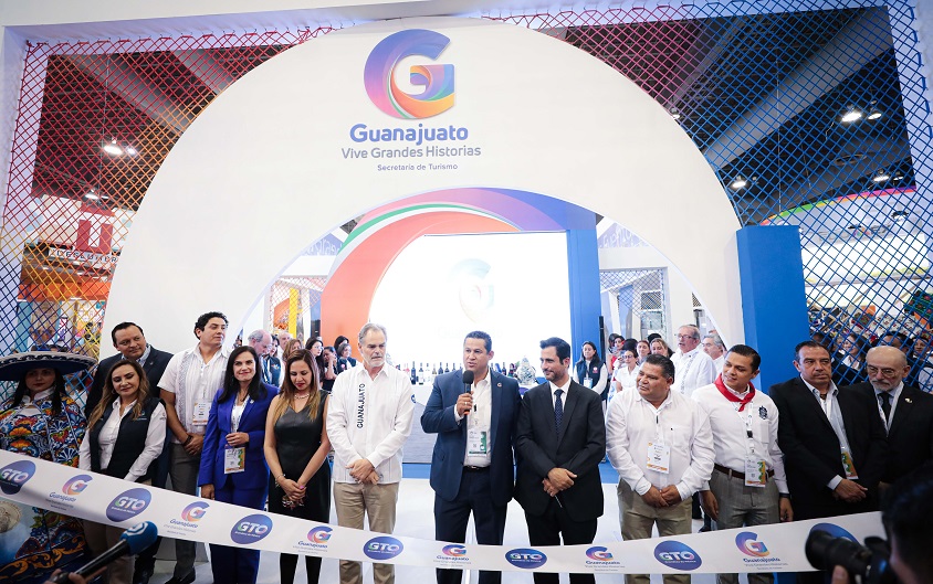 Presentan Grandeza de México en Tianguis Turístico