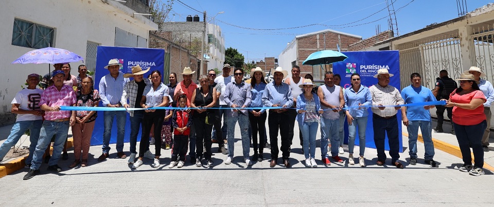 Purísima del Rincón Pavimentación 3