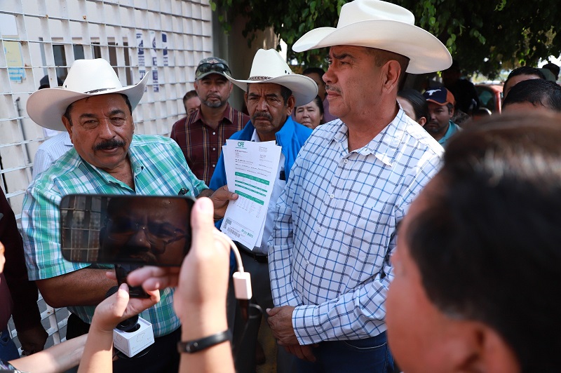 Apoya Estado a productores en demandas contra CFE