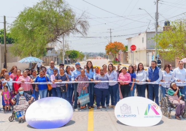 Construyen mejores calles en Irapuato