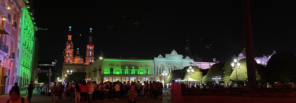 Centro León Guanajuato Iluminado 2