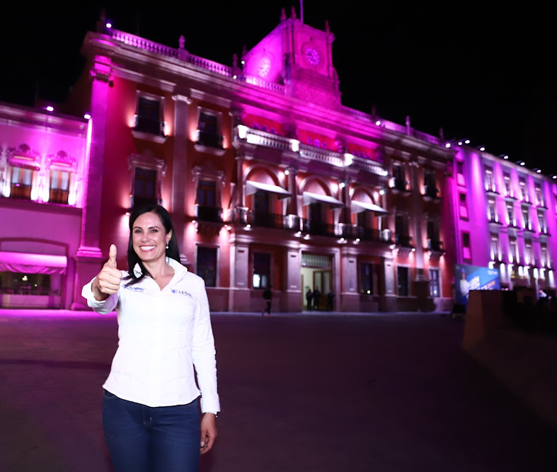 Centro León Guanajuato Iluminado 3