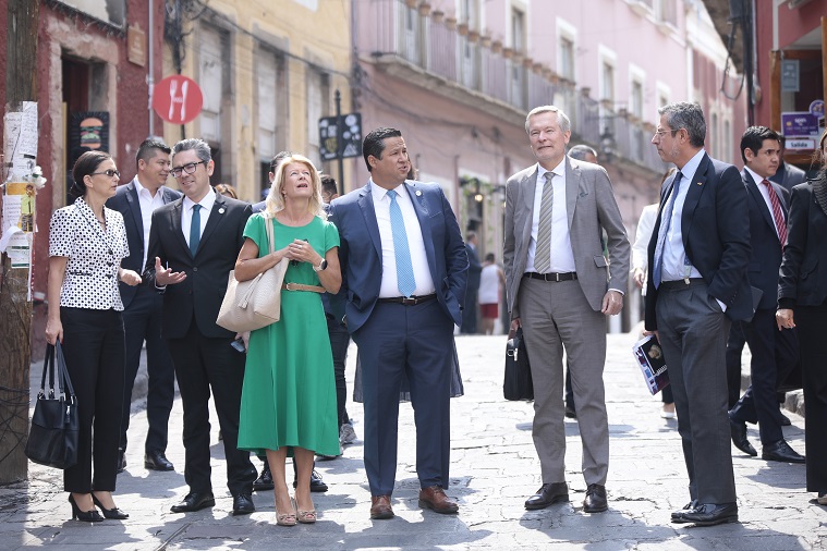 Comparte Guanajuato prácticas hacendarias con Unión Europea