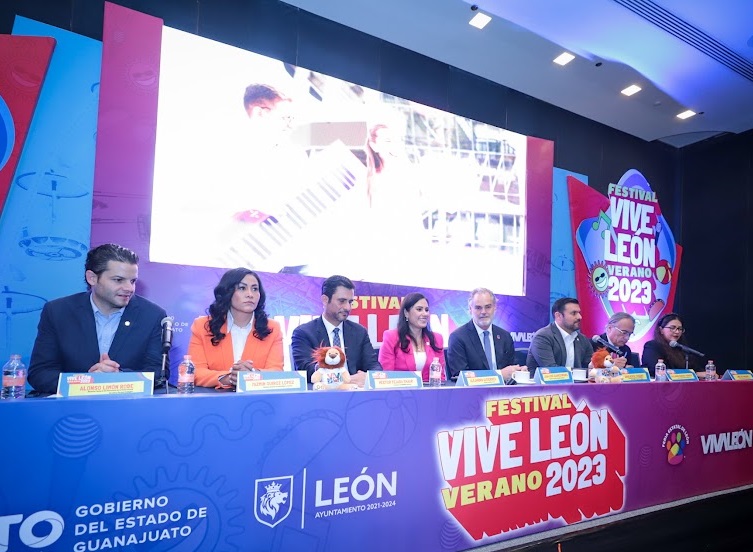 Promueven en CDMX Festival Vive León 2023