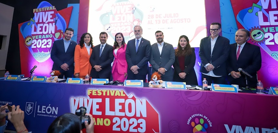 Promueven en CDMX Festival Vive León 2023