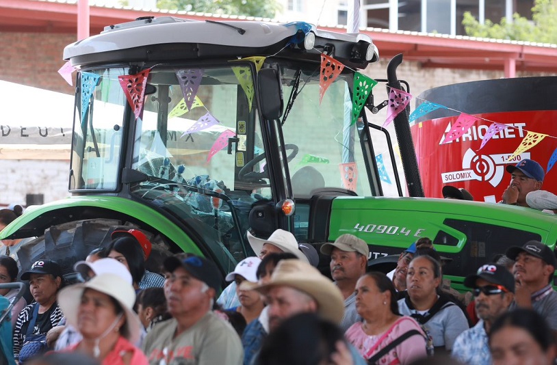 Ratifica Gobernador más apoyo para el campo