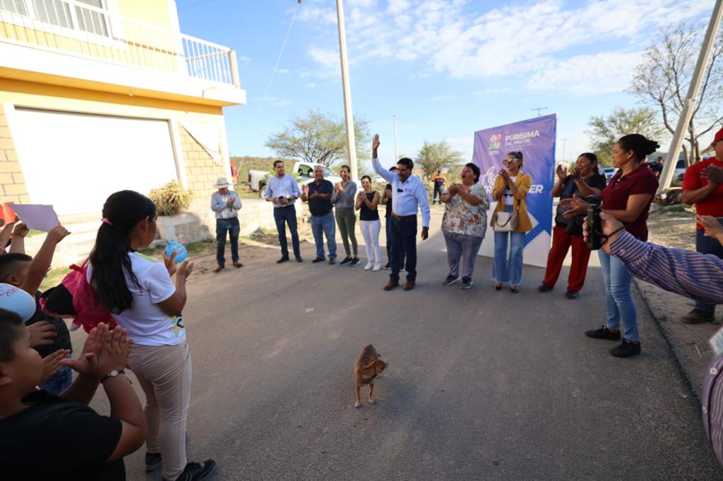 Mejoran comunicación en Purísima