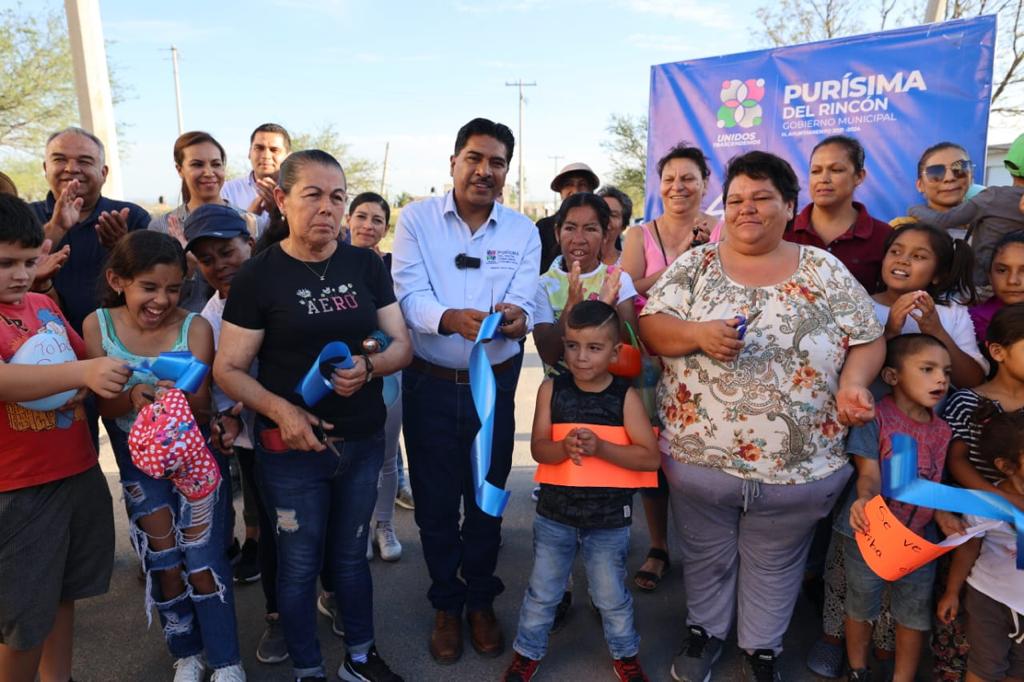 Mejoran comunicación en Purísima