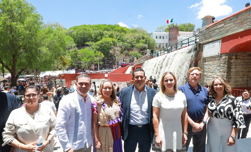 Celebran la tradición de la Presa de La Olla