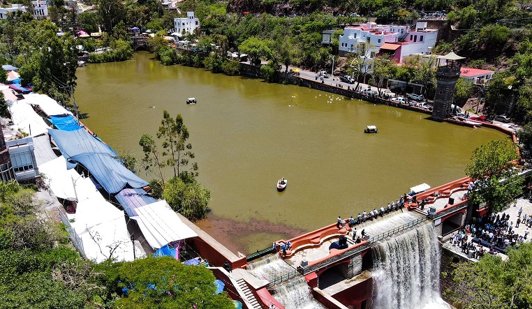 Celebran la tradición de la Presa de La Olla