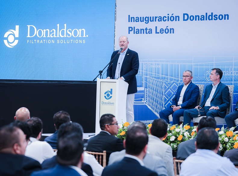 Inauguran empresa Donaldson en León