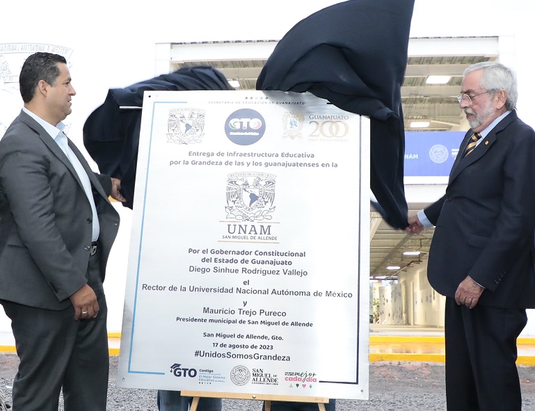 Inauguran UNAM campus San Miguel de Allende