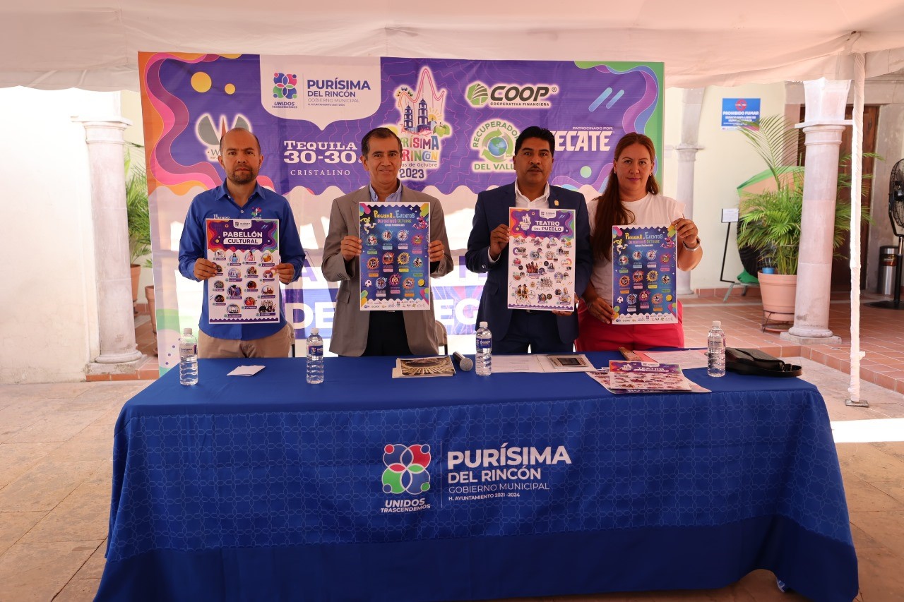 Presentan en Purísima Feria de Octubre