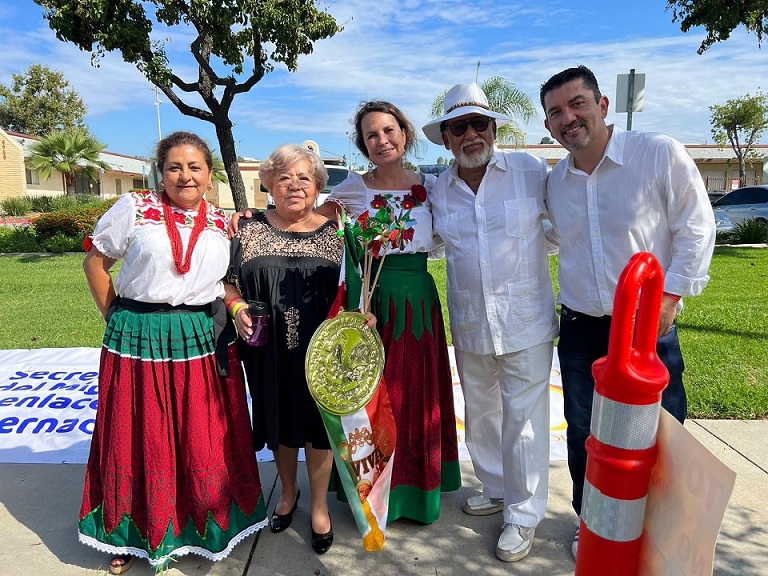 Celebran migrantes independencia en USA