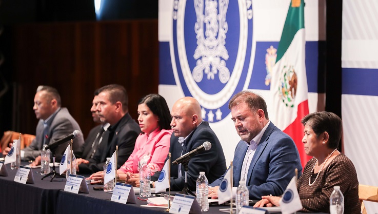 Sesiona Consejo Estatal de Seguridad de Guanajuato