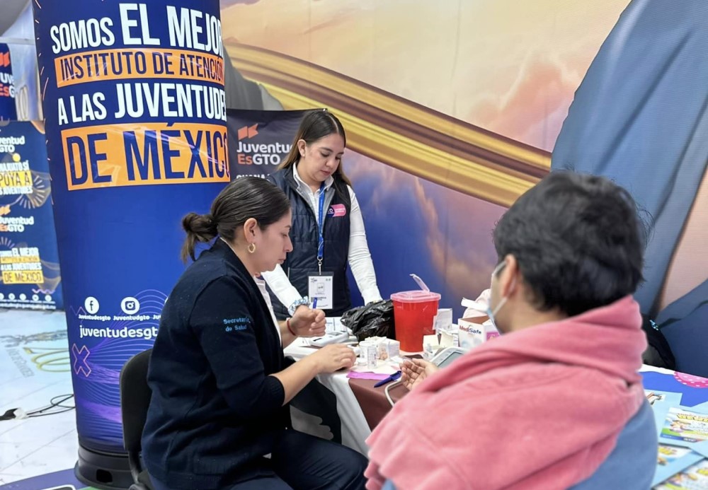 Sistema de Salud Gto está trabajando desde la Feria de León