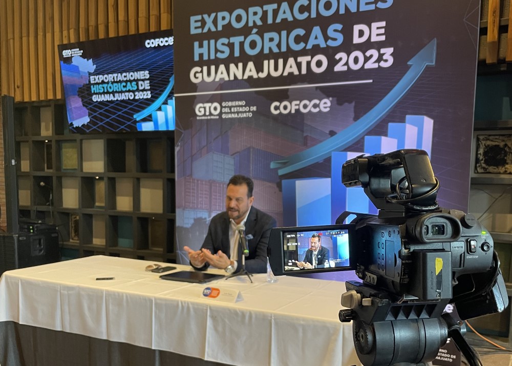 COFOCE reporta récord en exportación desde Guanajuato