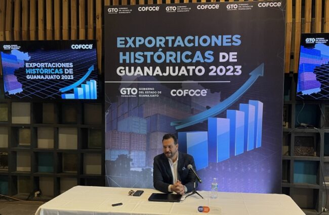 COFOCE reporta récord en exportación desde Guanajuato