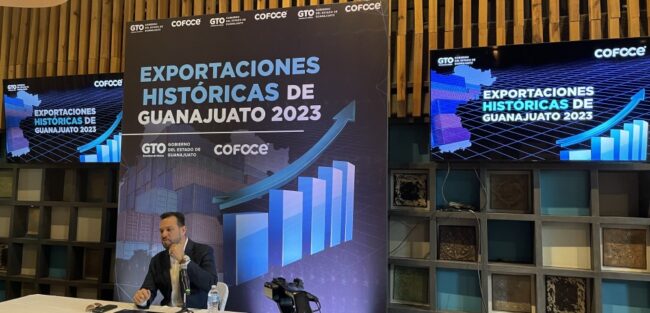 COFOCE reporta récord en exportación desde Guanajuato