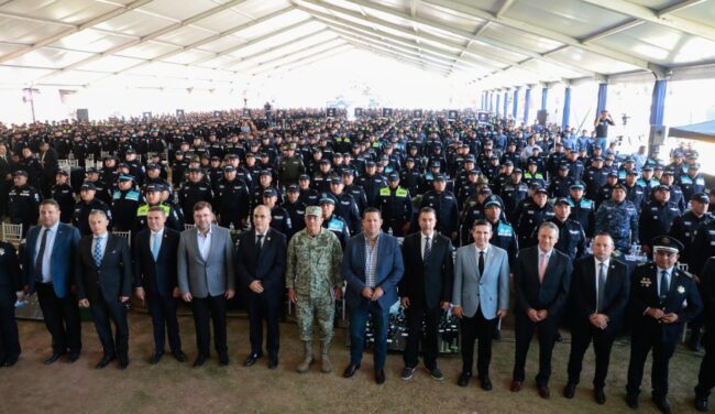 Celebran Fuerzas de Seguridad Pública 191 Aniversario