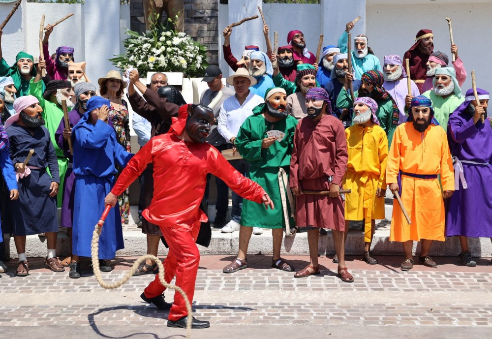 Huye Judas en La Judea de Purísima