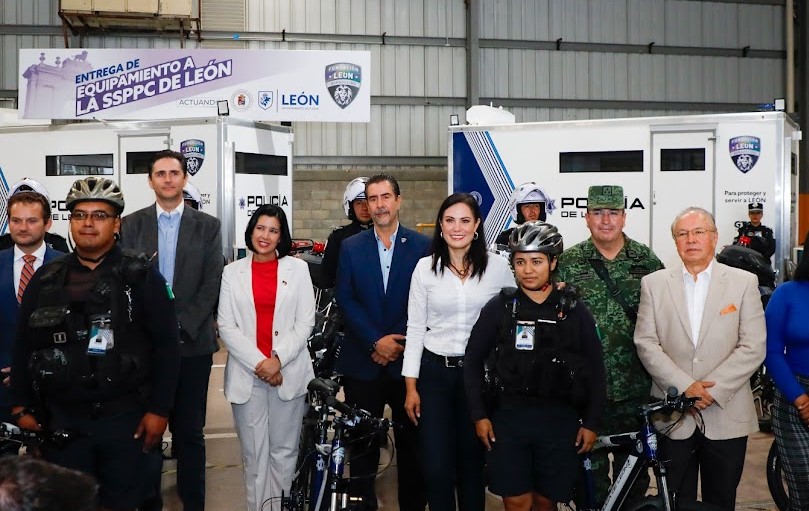 Policía de León está mejor equipada