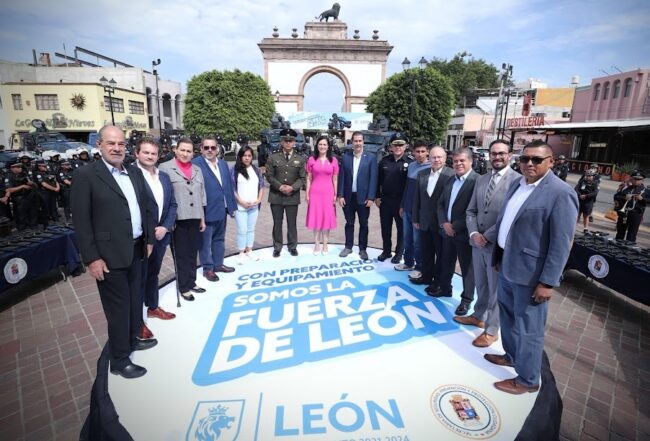 Equipan mejor a Policía de León