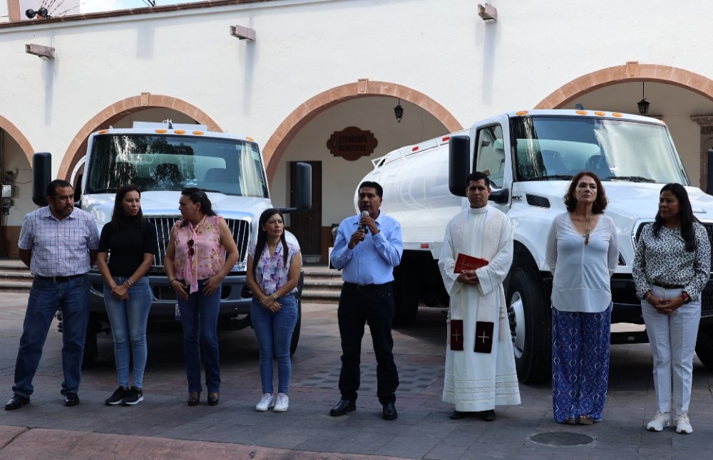 Mejora Purísima equipo para entregar agua potable