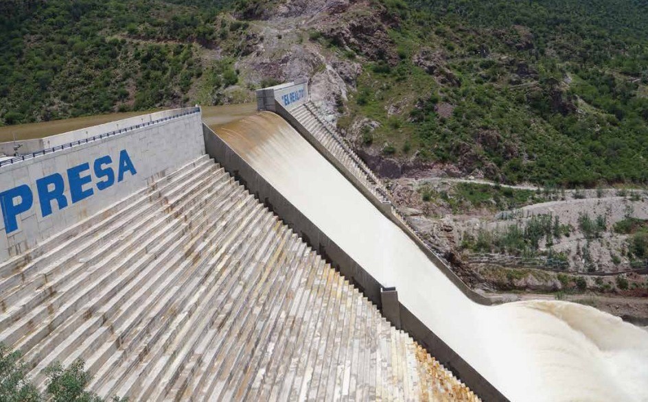 Vigilan flujo de agua en presa El Realito