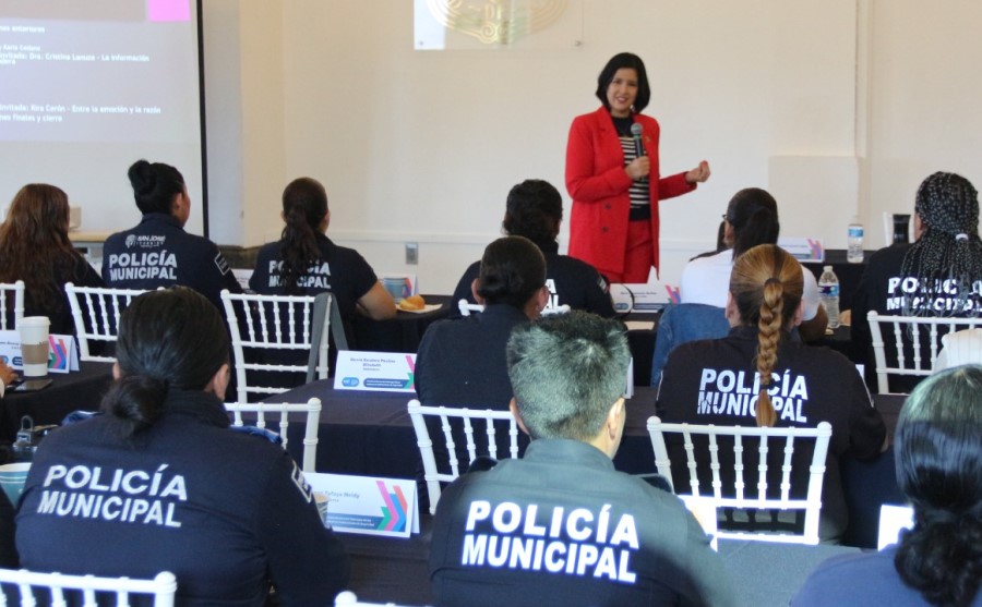 Forman mujeres líderes en cuerpos de Seguridad