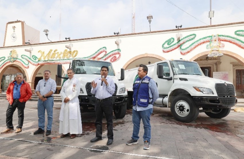 Mejora Purísima repartición de agua potable