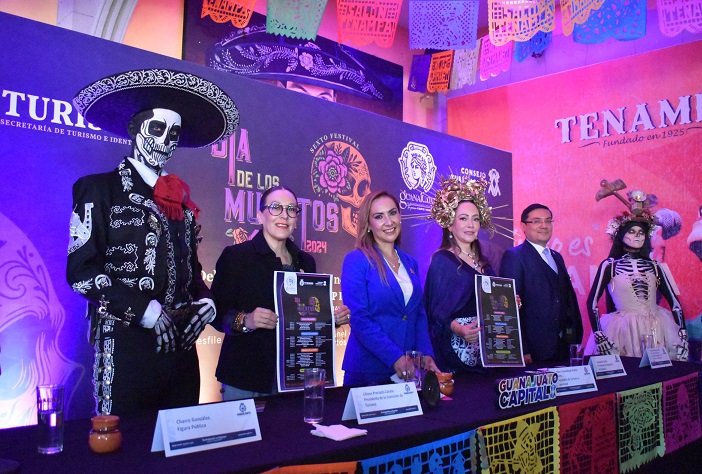 Anuncia Guanajuato Festival de Día de Muertos