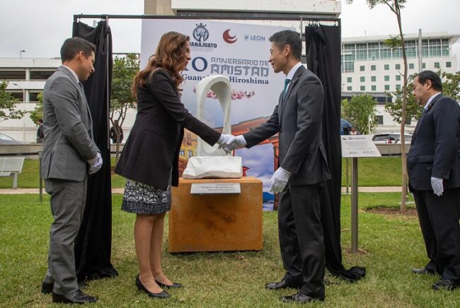 Hiroshima y Guanajuato celebran 10 años de amistad